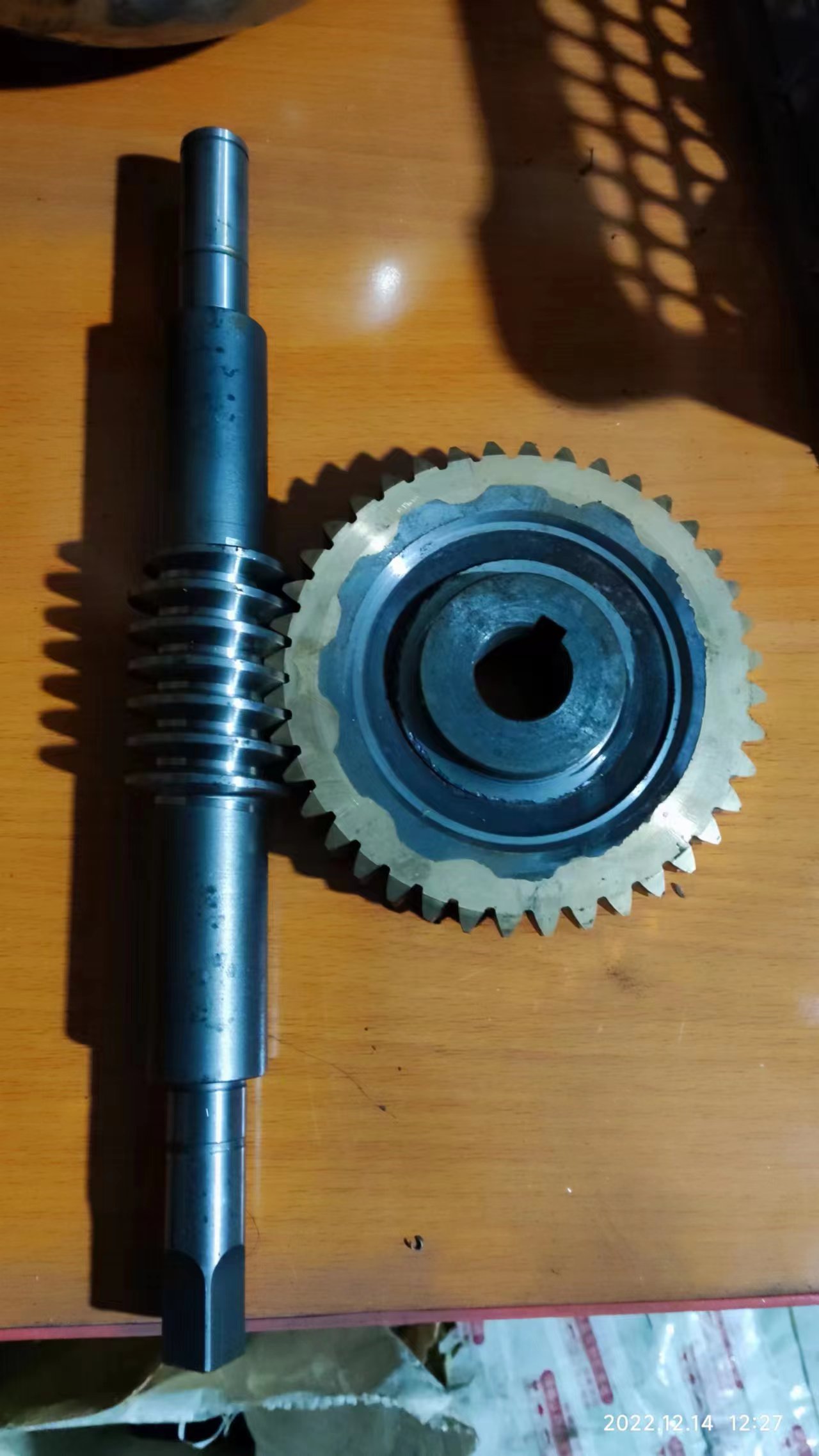 吹灰器跑车蜗轮蜗杆